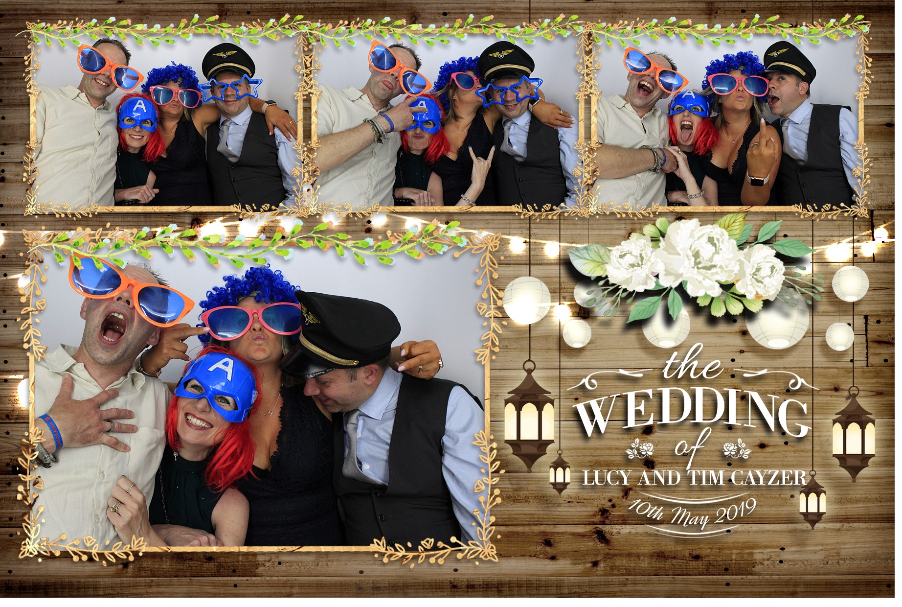 Lucy & Tim's Wedding | View more photos from the event at gallery.myphotoboothexperience.co.uk/u/MyPhotoBoothExperienceLtd/Lucy-Tims-Wedding